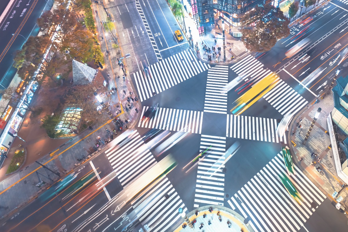 The featured image for this blog is a busy Shibuya crossing.