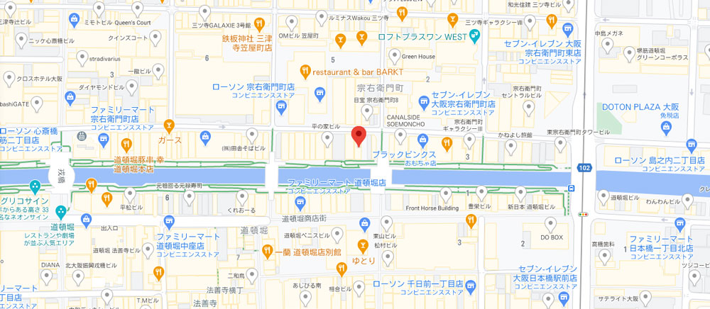 map of jtb Travel Center