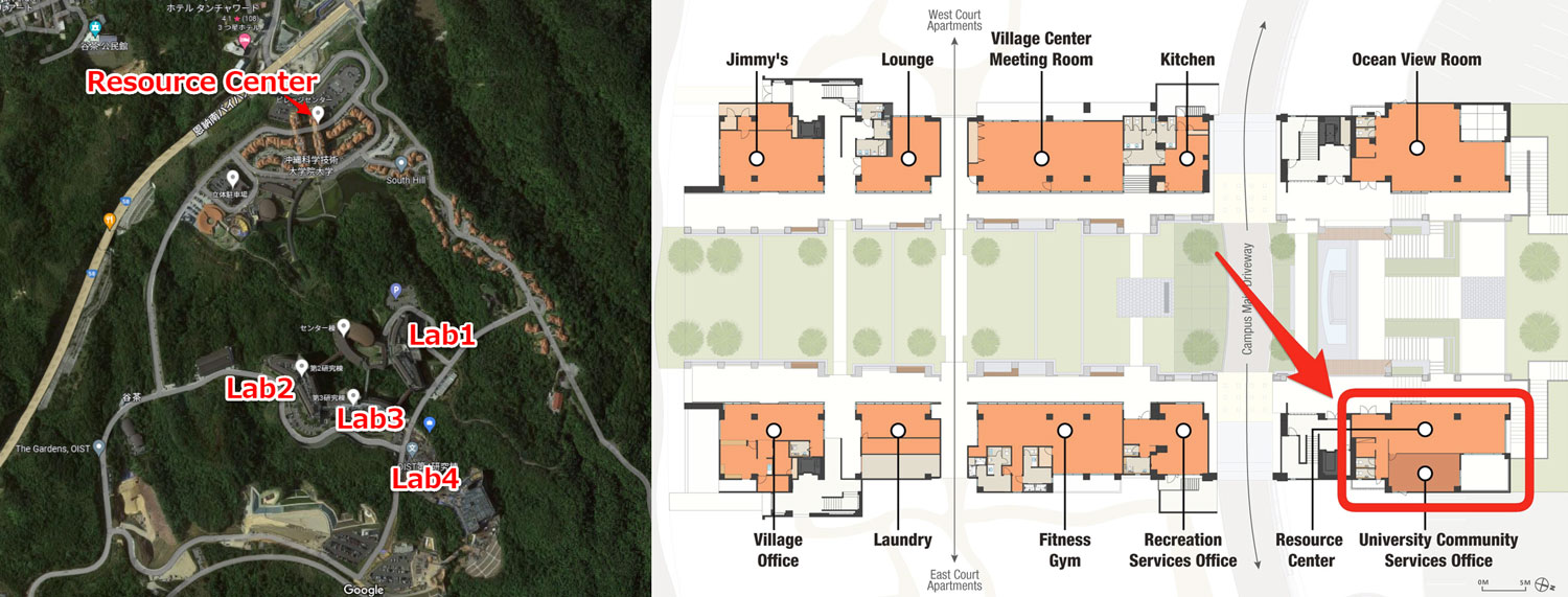 oist map